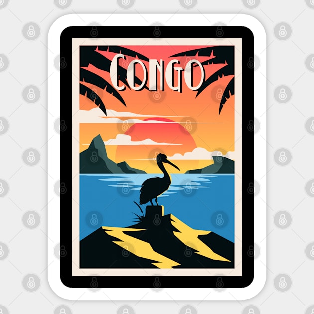 Congo vacay trip Sticker by NeedsFulfilled